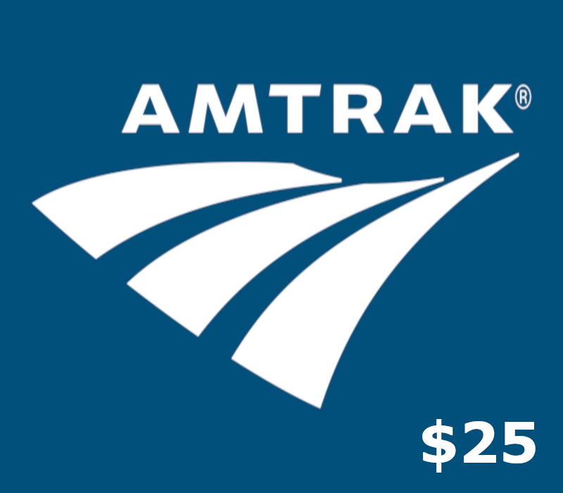 Amtrak $25 Подарочная карта US