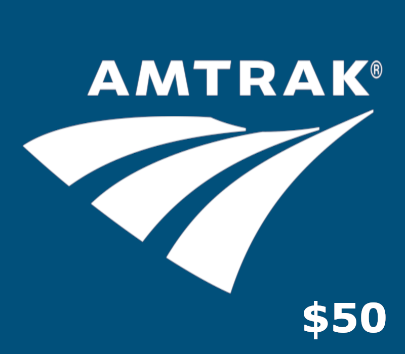 Amtrak $50 Подарочная карта US
