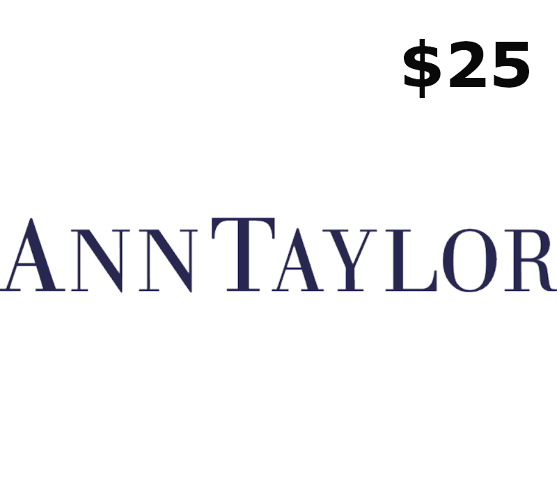 Ann Taylor $25 Подарочная карта US