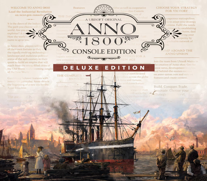 Anno 1800 Console издание: Deluxe EU Xbox Series X|S Ключ
