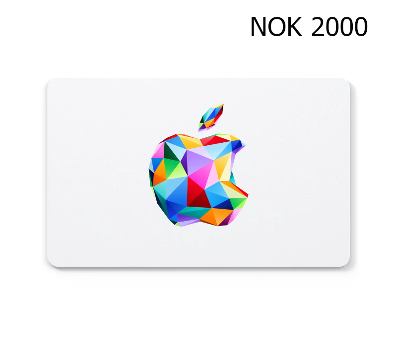 Apple 2000 NOK Подарочная карта NO