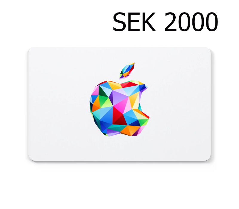 Apple 2000 SEK Подарочная карта SE