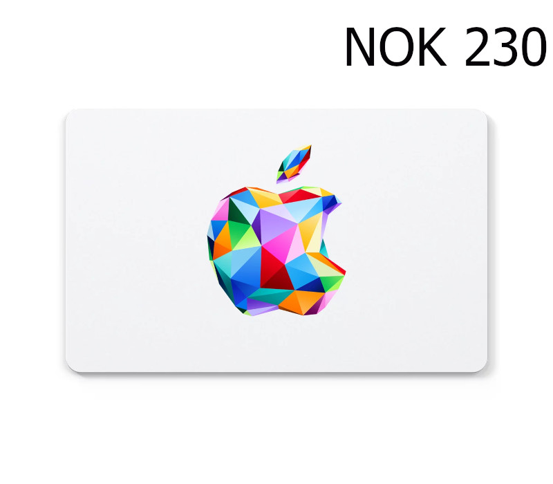 Apple 230 NOK Подарочная карта NO
