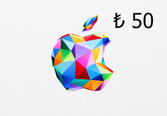 Apple ₺50 Подарочная карта TR