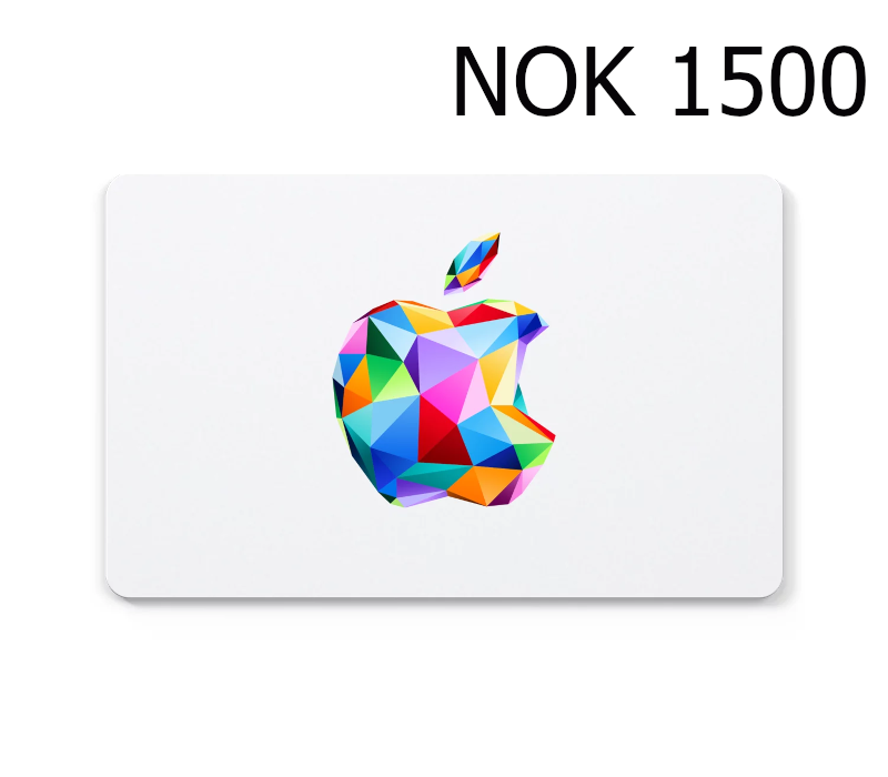 Apple 1500 NOK Подарочная карта NO