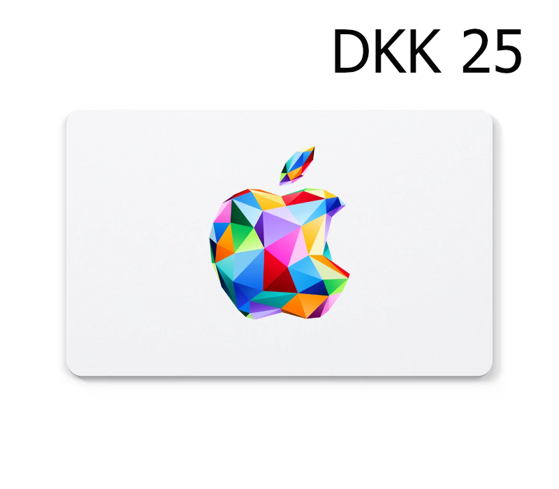Apple 25 DKK Подарочная карта DK
