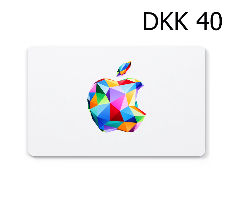 Apple 40 DKK Подарочная карта DK