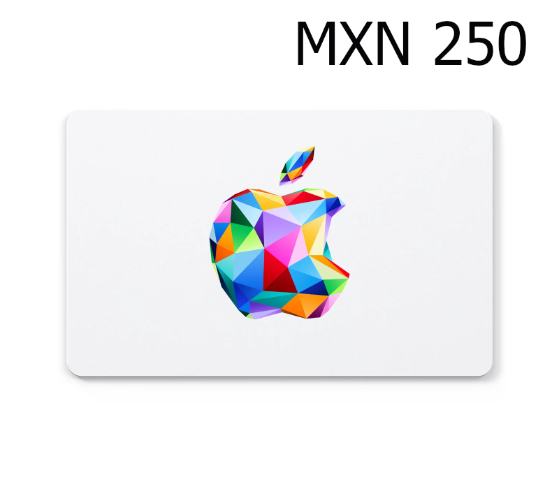Apple Mex$250 Подарочная карта MX