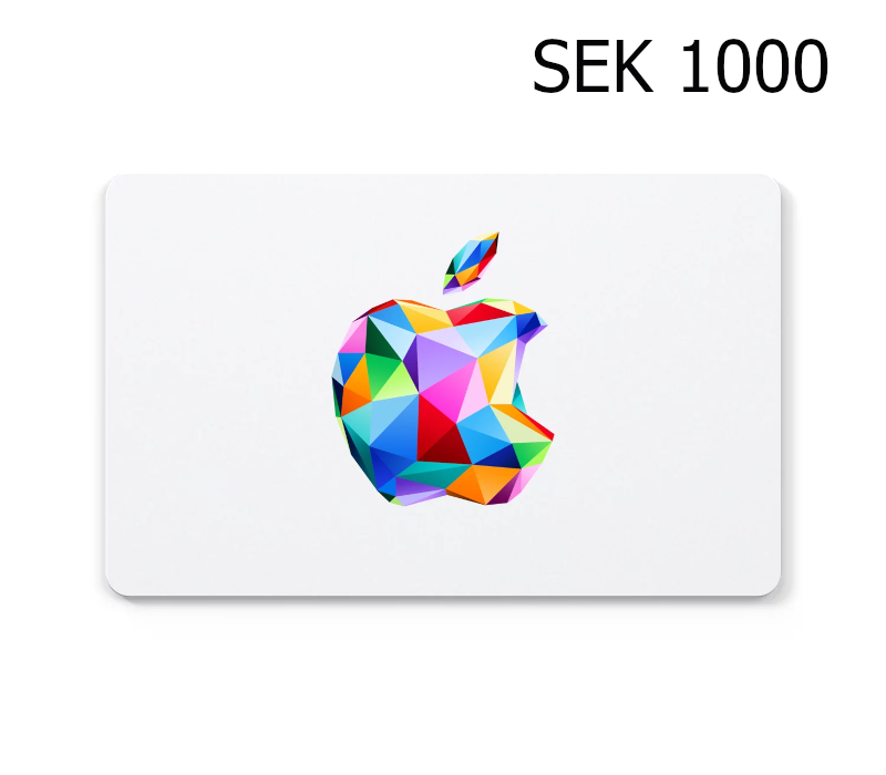 Apple 1000 SEK Подарочная карта SE