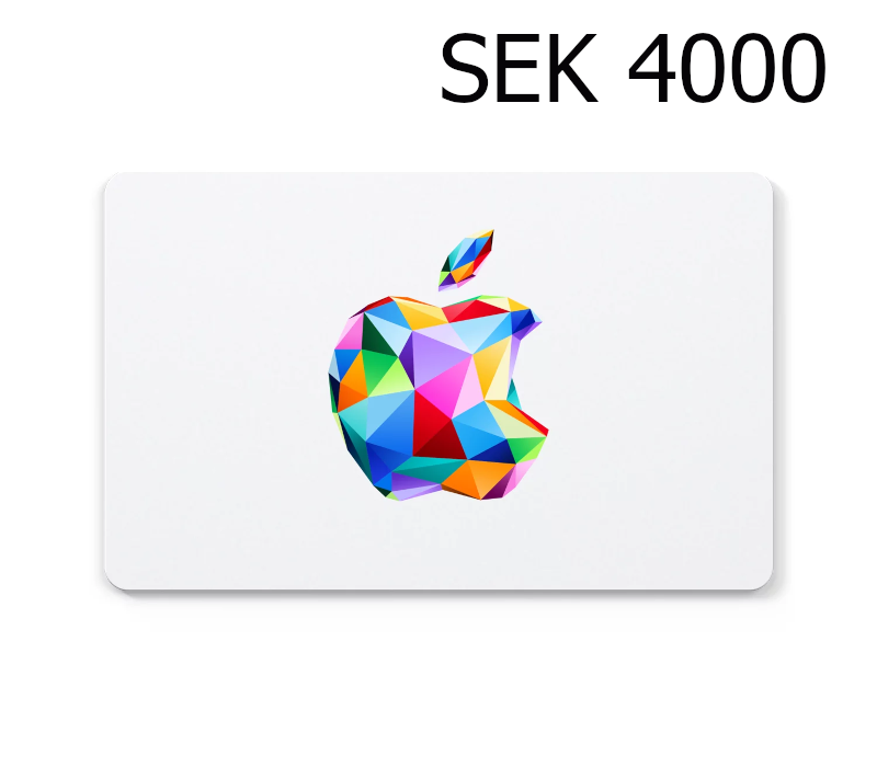 Apple 4000 SEK Подарочная карта SE