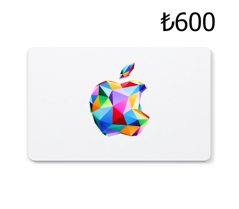 Apple ₺600 Подарочная карта TR