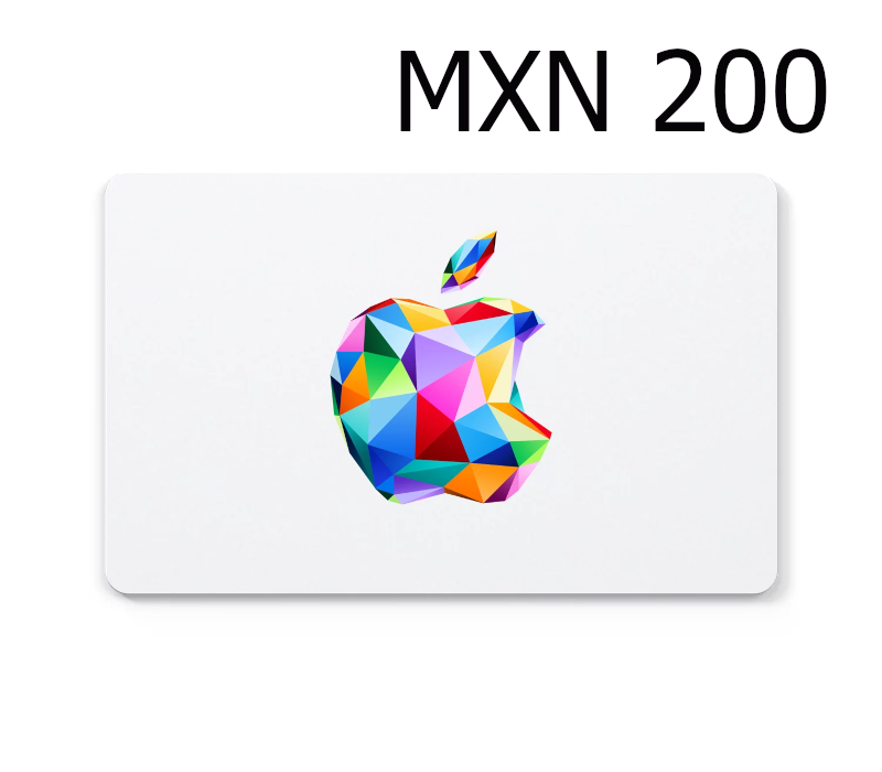 Apple Mex$200 Подарочная карта MX