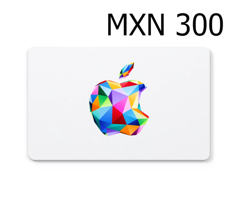 Apple Mex$300 Подарочная карта MX