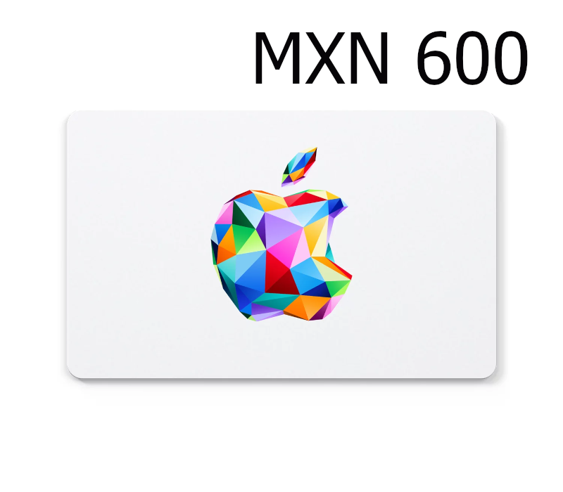 Apple Mex$600 Подарочная карта MX