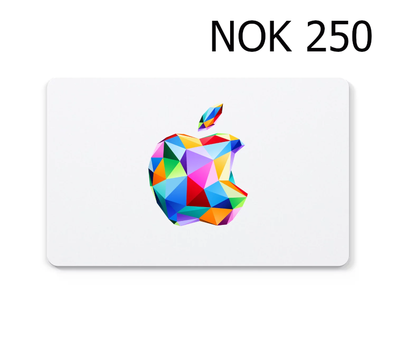 Apple 250 NOK Подарочная карта NO