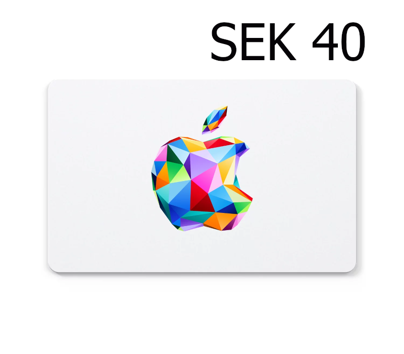 Apple 40 SEK Подарочная карта SE