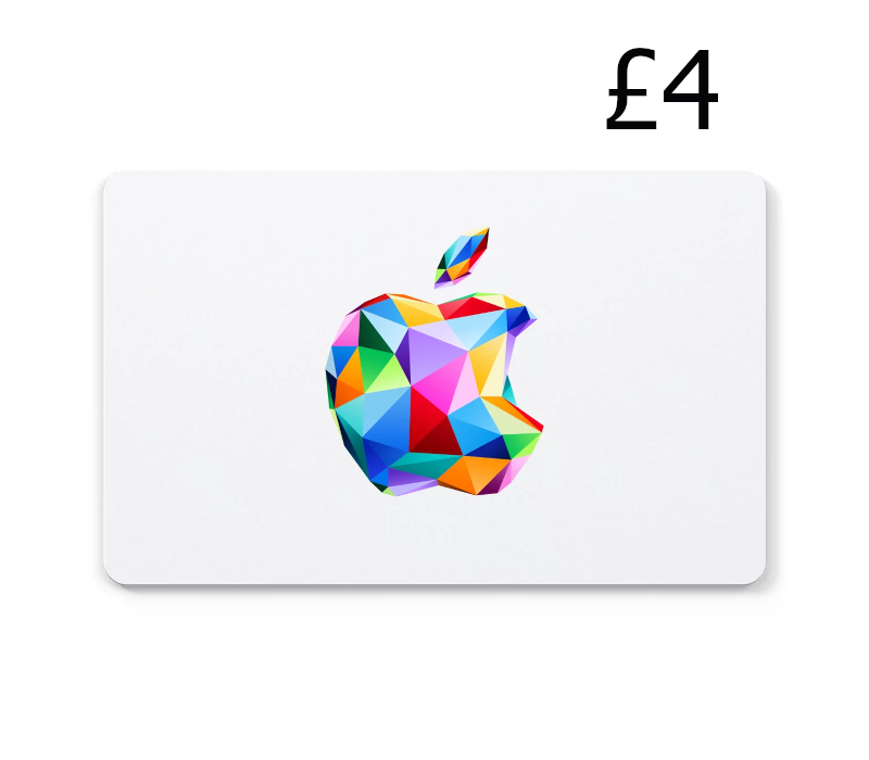 Apple £4 Подарочная карта UK