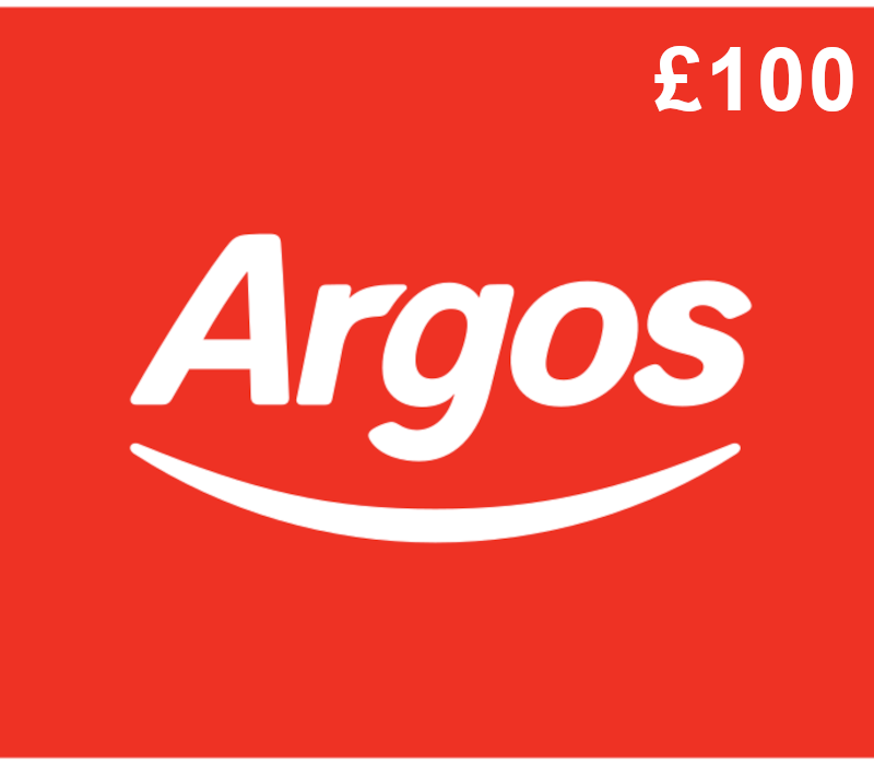 Argos £100 Подарочная карта UK