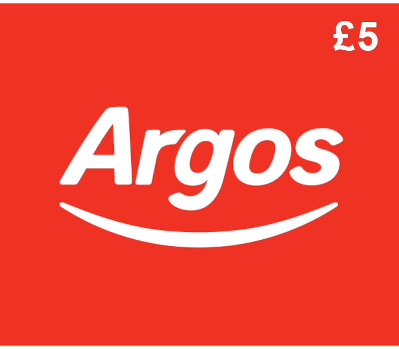 Argos £5 Подарочная карта UK