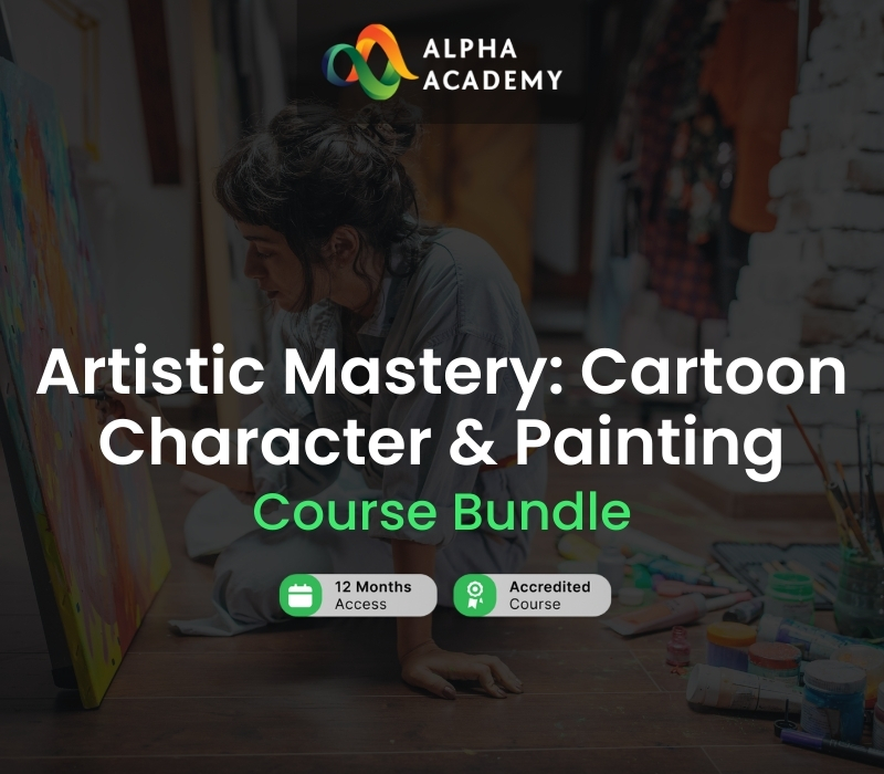 Artistic Mastery: Cartoon Character & Painting Набор Alpha Academy Code