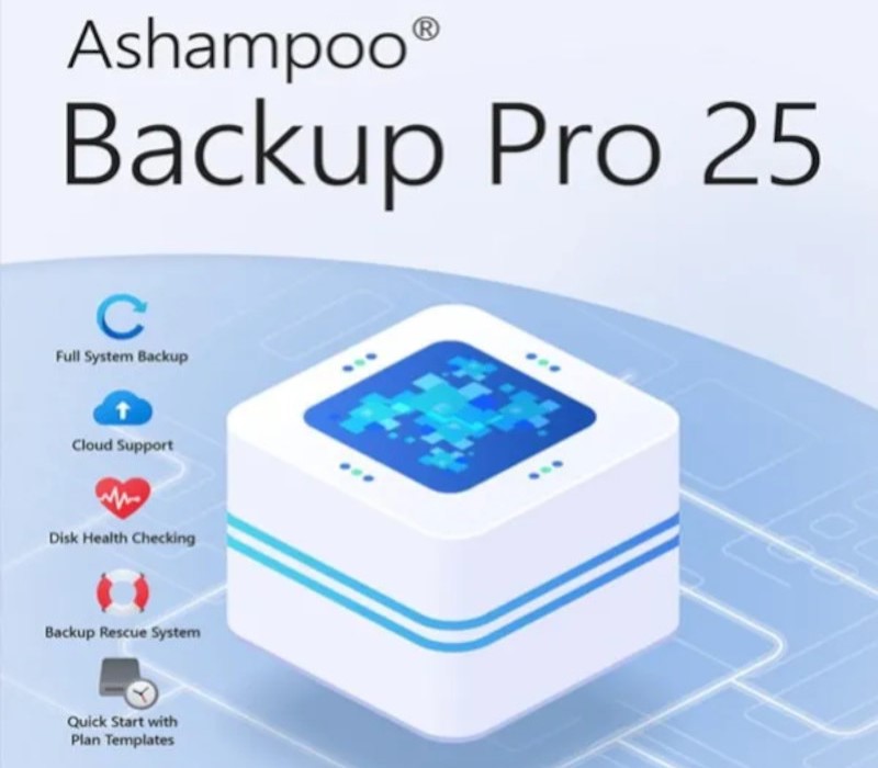 Ashampoo Backup Pro 25 Ключ (3 PCs)