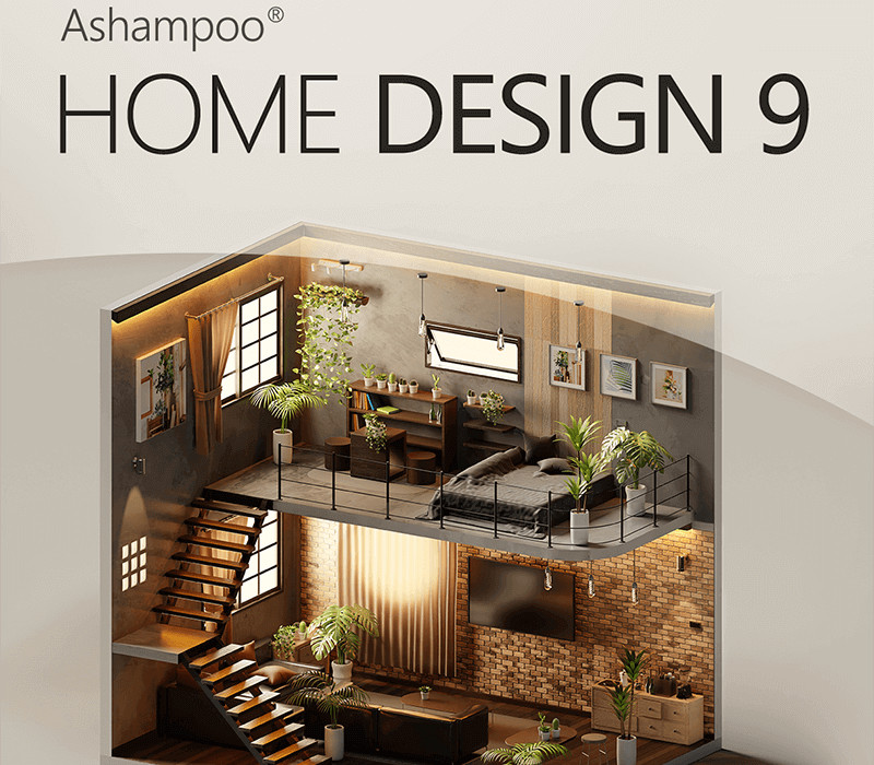 Ashampoo Home Design 9 Ключ активации (2 PCs)