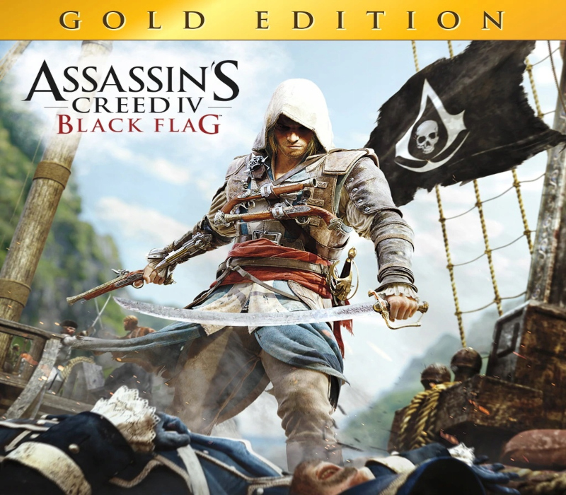 Assassin's Creed IV Black Flag Digital Gold-издание PC Steam Подарок