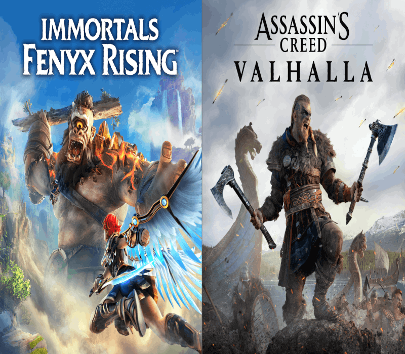 Assassin's Creed Valhalla + Immortals Fenyx Rising Набор US XBOX One / Xbox Series X|S Ключ