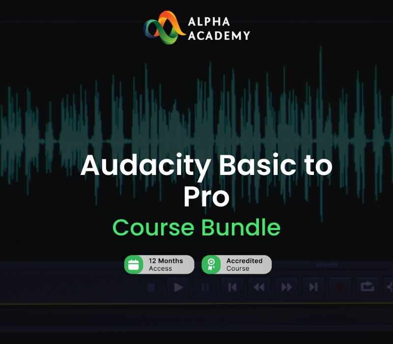 Audacity Basic to Pro Course Набор Alpha Academy Code
