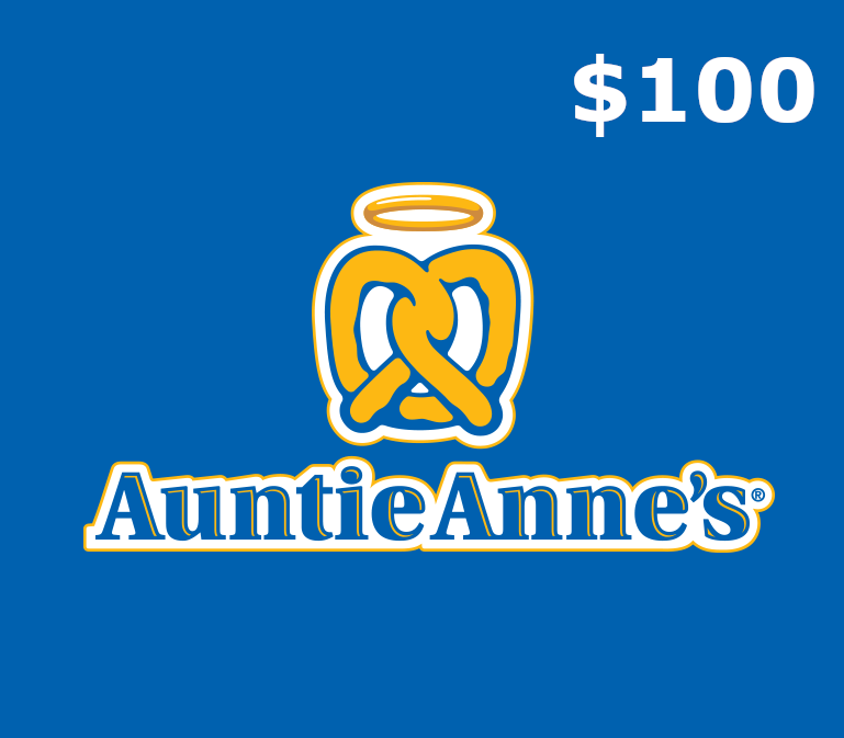 Auntie Anne's $100 Подарочная карта US