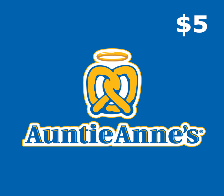 Auntie Anne's $5 Подарочная карта US