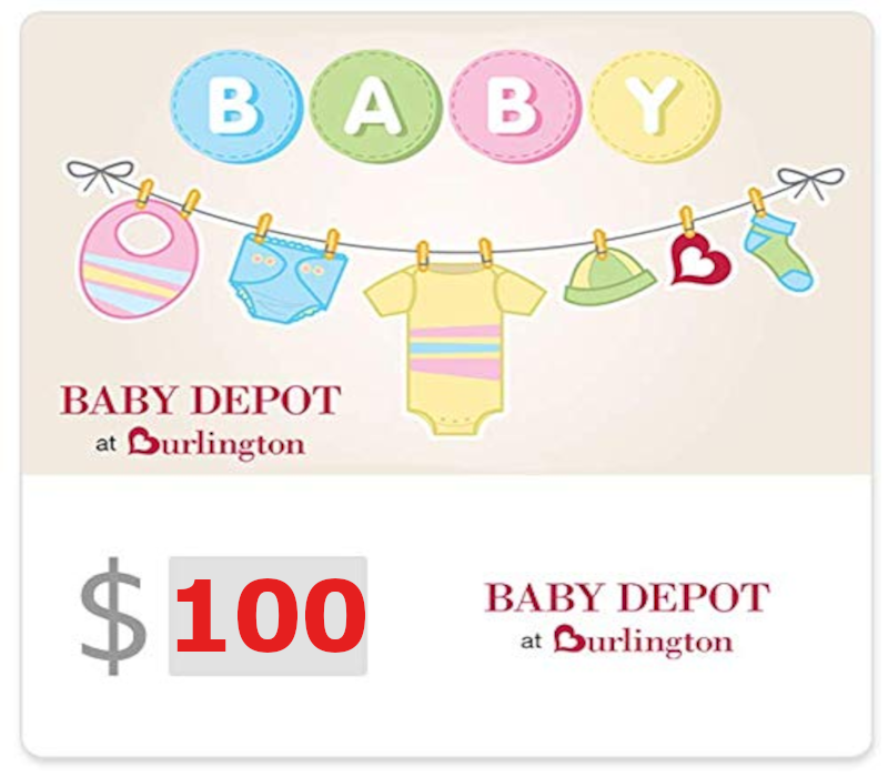 Baby Depot at Burlington $100 Подарочная карта US
