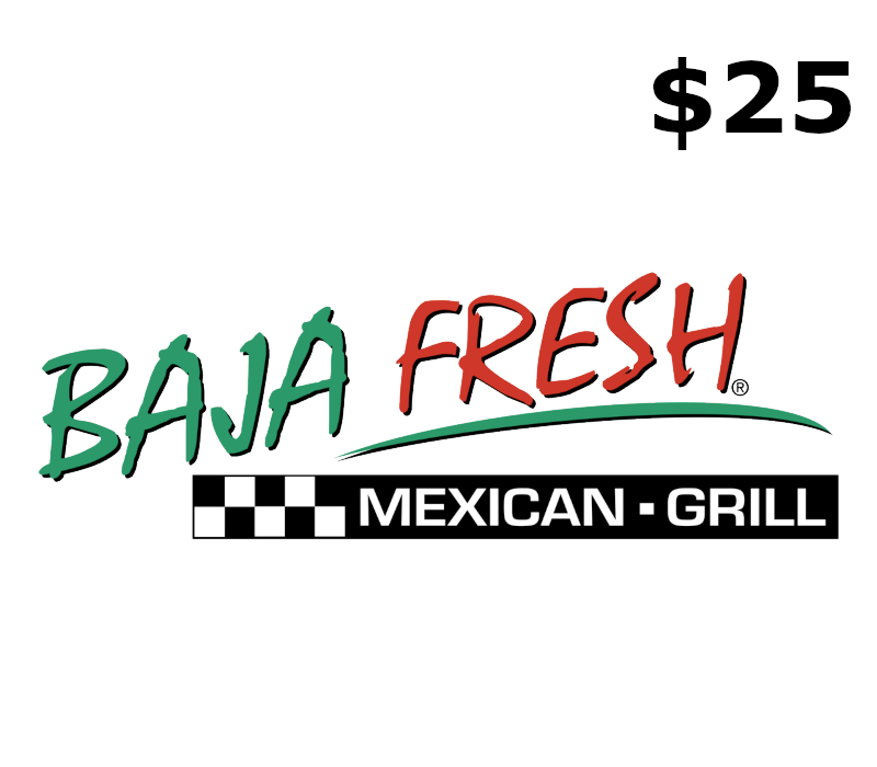 Baja Fresh $25 Подарочная карта US