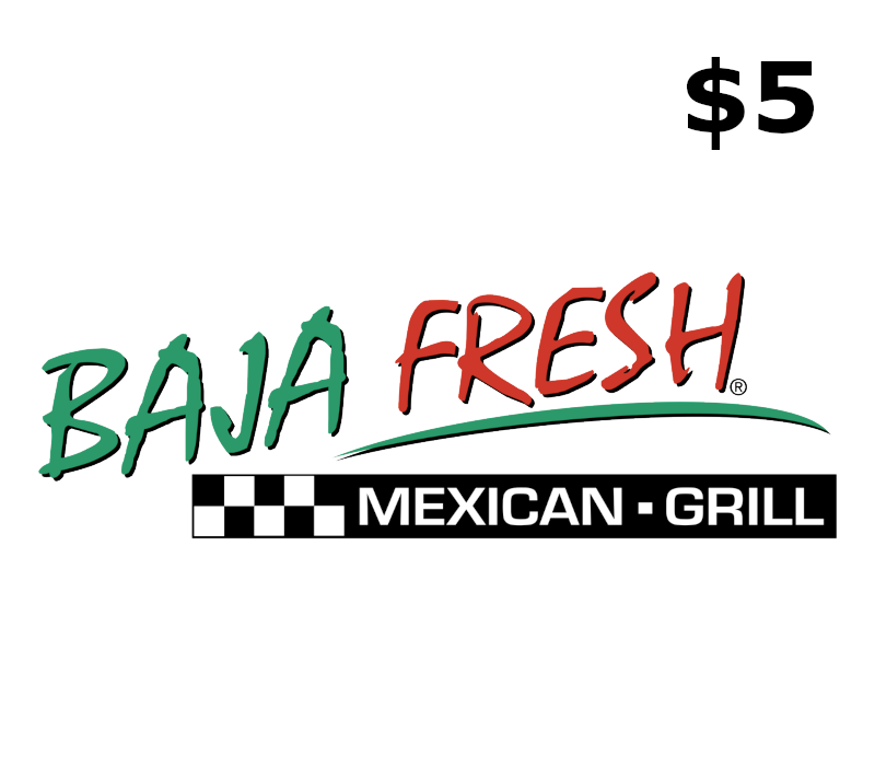 Baja Fresh $5 Gift Card US