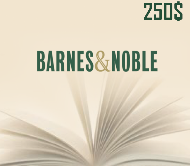 Barnes and Noble $250 Подарочная карта US