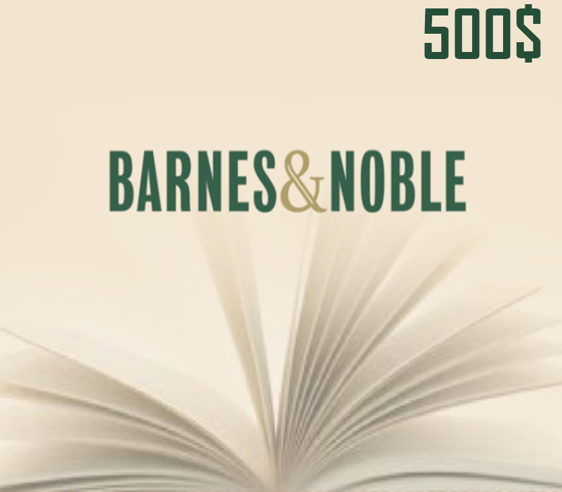 Barnes and Noble $500 Подарочная карта US