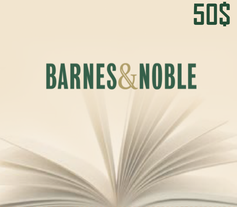 Barnes and Noble $50 Подарочная карта US