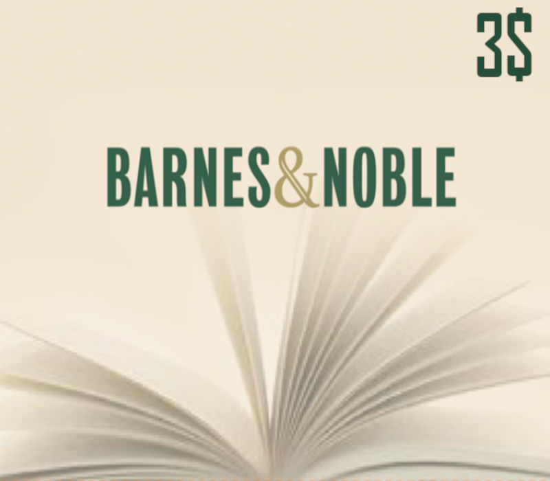 Barnes and Noble $3 Подарочная карта US
