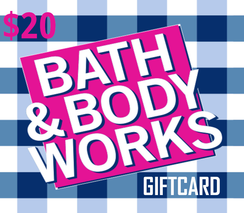 Bath & Body Works $20 Подарочная карта US