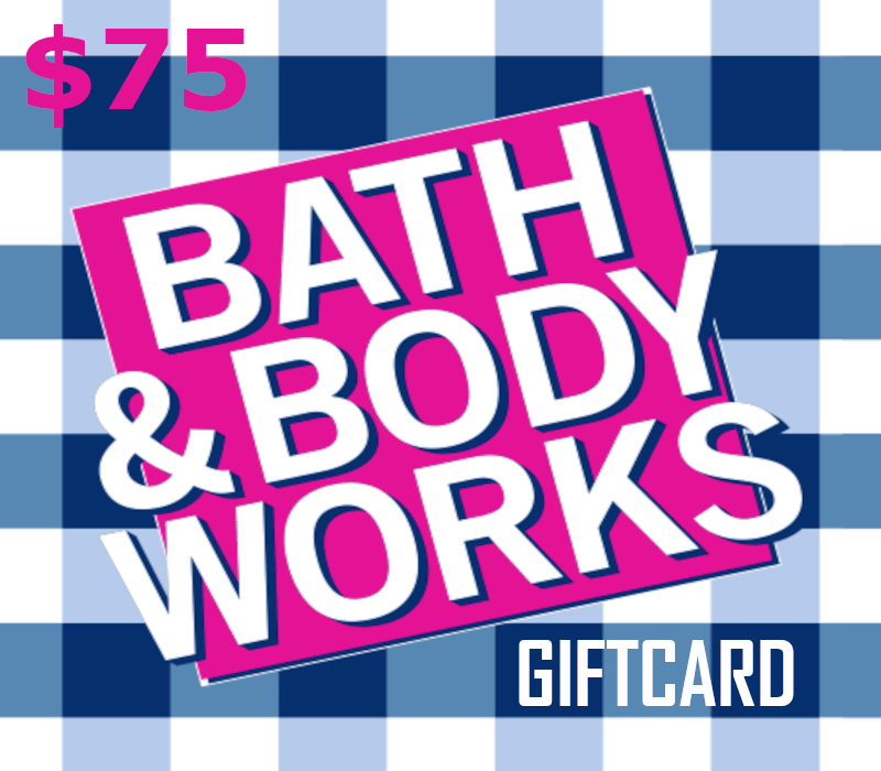 Bath & Body Works $75 Подарочная карта US