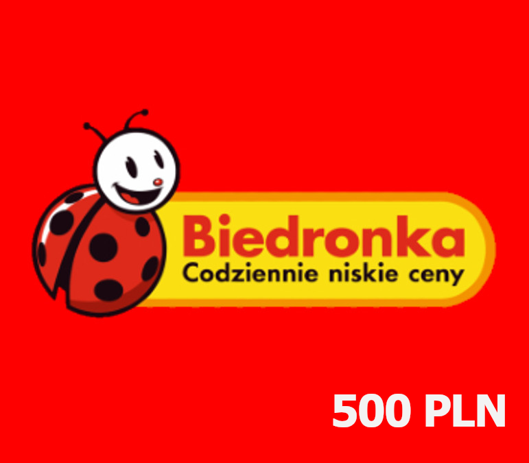 Biedronka PLN 500 Подарочная карта PL