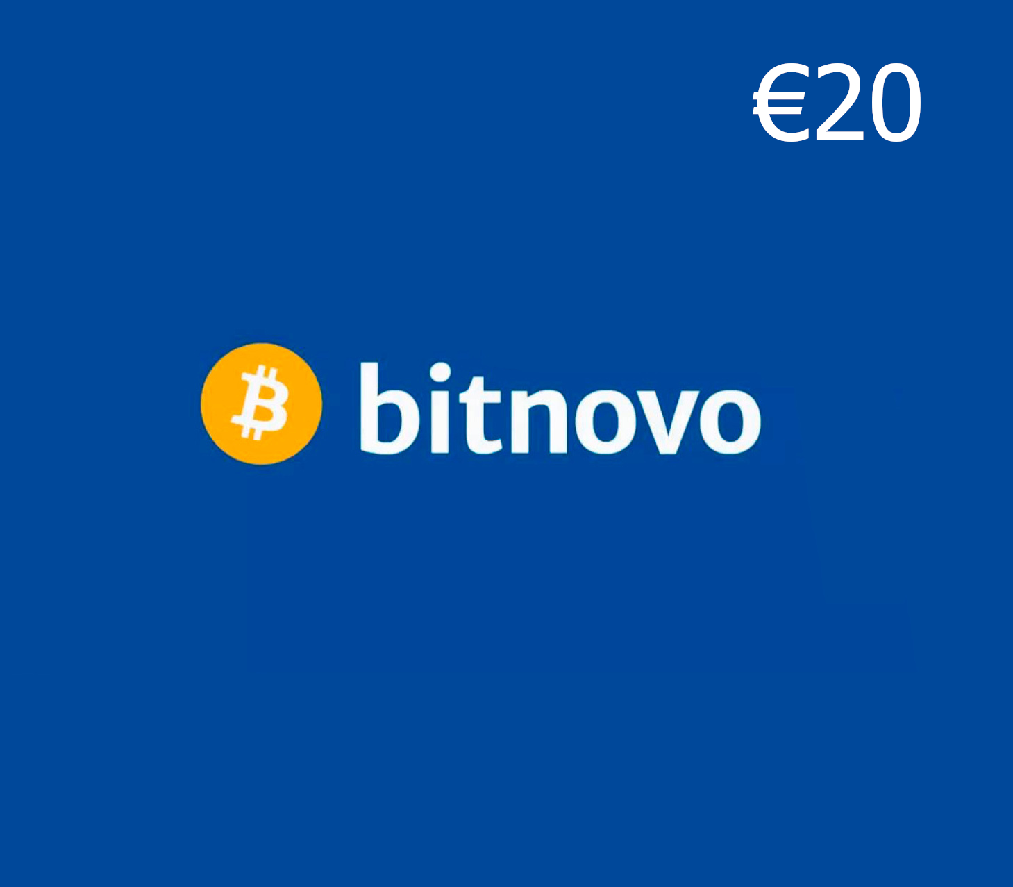 BitNovo Crypto Card €20 EU