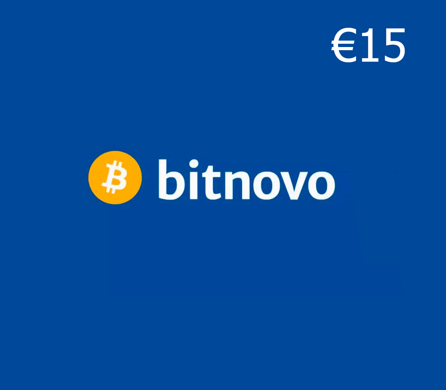 BitNovo Crypto Card €15