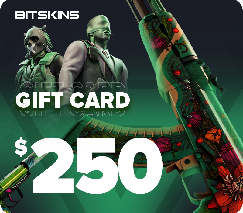 BitSkins.com $250 USD Подарочная карта