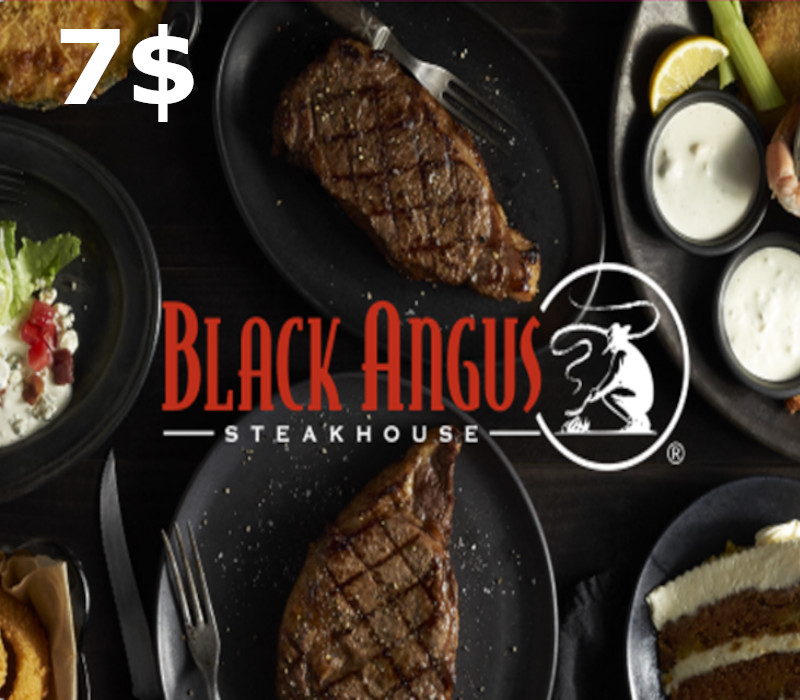 Black Angus Steakhouse $7 Подарочная карта US