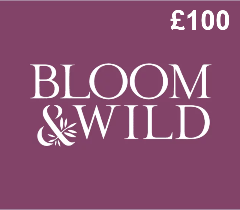Bloom & Wild £100 Подарочная карта UK