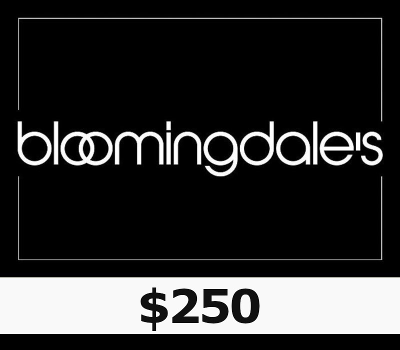 Bloomingdale's $250 Подарочная карта US