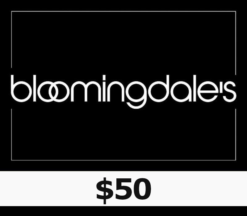 Bloomingdale's $50 Подарочная карта US