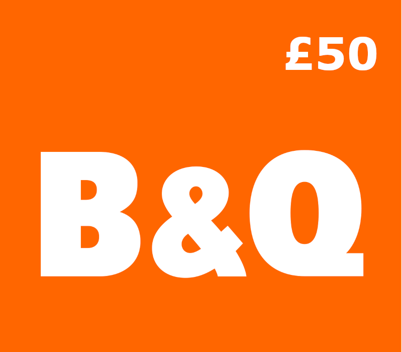 B&Q £50 Подарочная карта UK