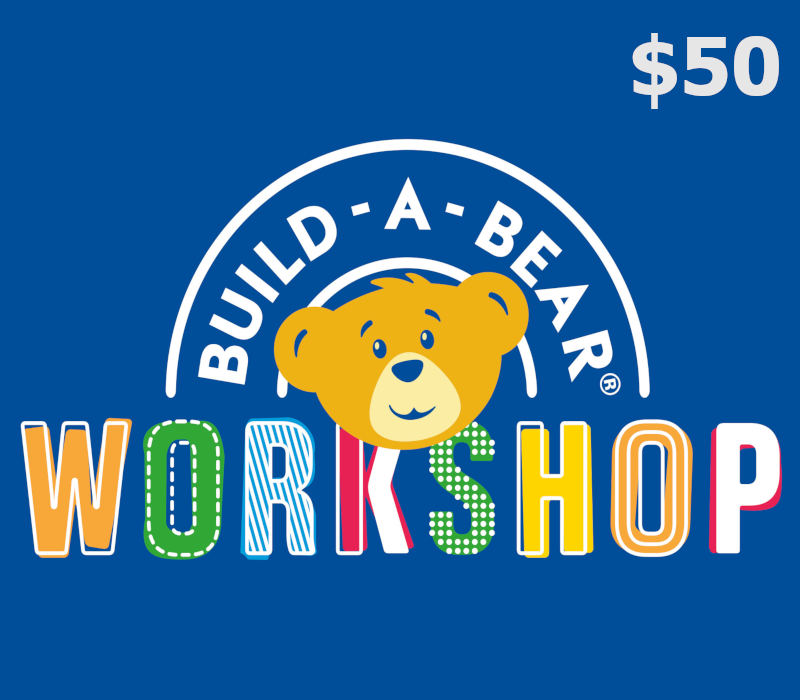 Build-A-Bear Workshop $50 Подарочная карта US